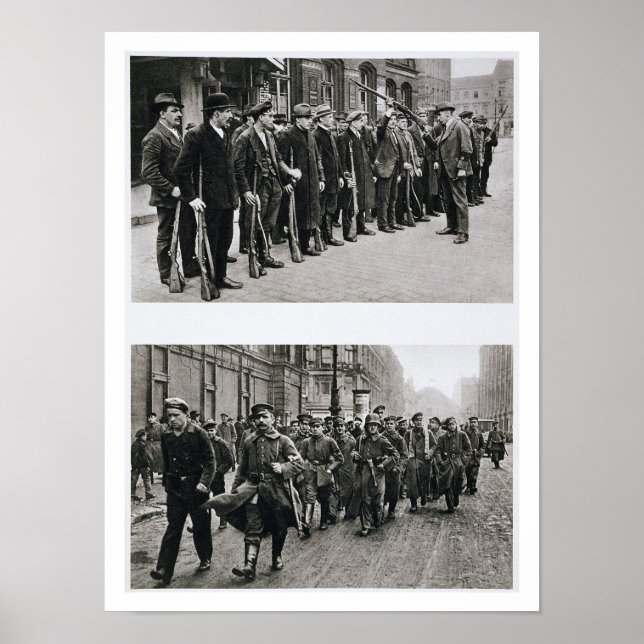 Affiche Perceuse de fusil des Spartacistes (haut) (Devant)