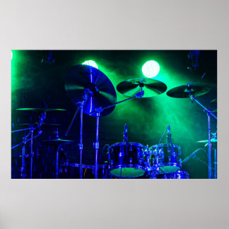 Affiche Percussion Foggy