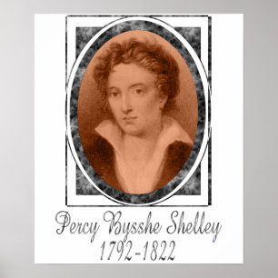 Affiche Percy Bysshe Shelley