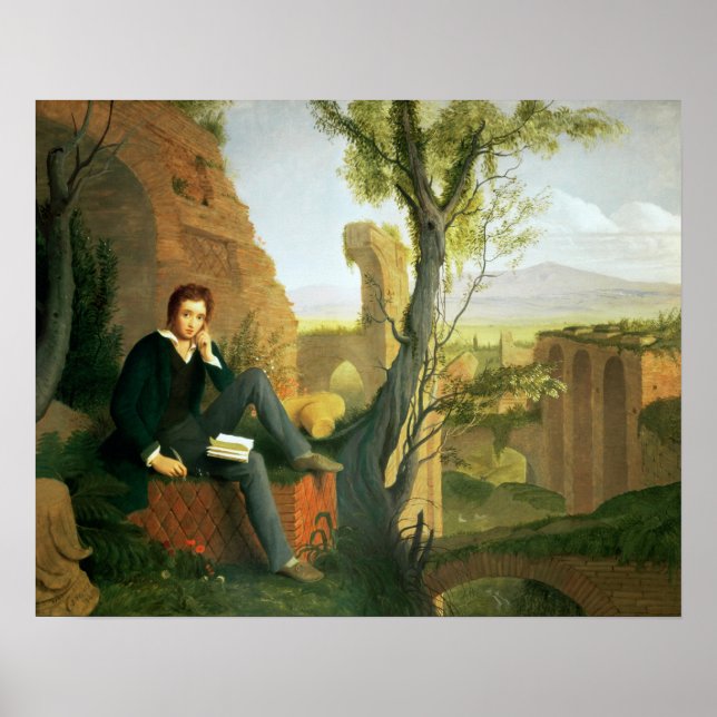 Affiche Percy Bysshe Shelley 1845 (Devant)