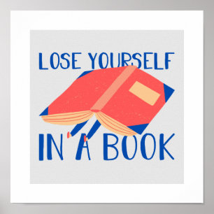 Affiche Perdez-vous dans un livre