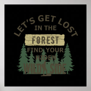 Affiche Perdons-nous dans la forêt