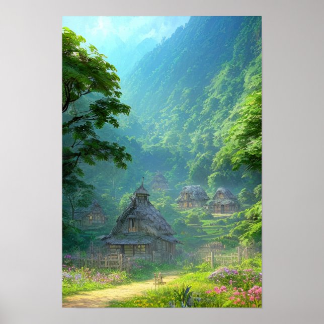 Affiche Perdu dans la jungle (Devant)