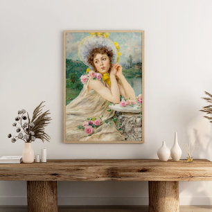 Affiche Perdu dans la pensée