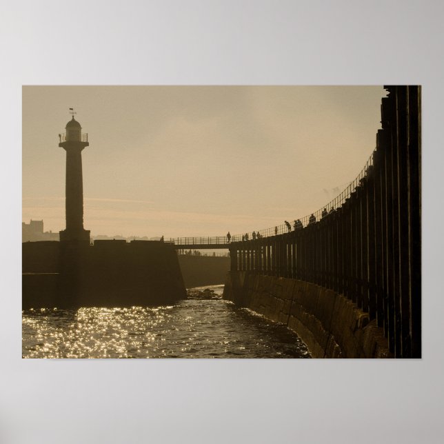 Affiche Perdu dans le temps - Whitby (Devant)