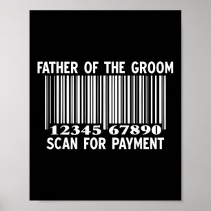 Affiche Père De Groom Scan Pour Le Mariage De Paiement Drô
