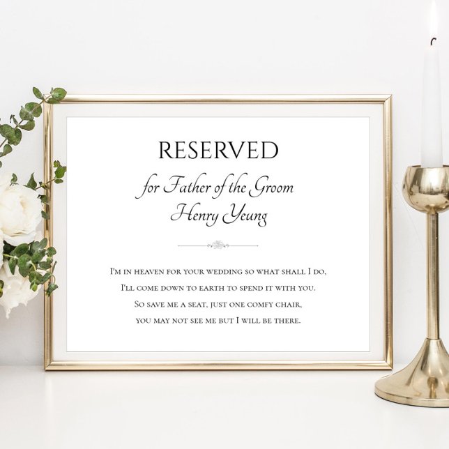 Affiche Père de la chambre Je suis dans le paradis pour vo (Créateur téléchargé)