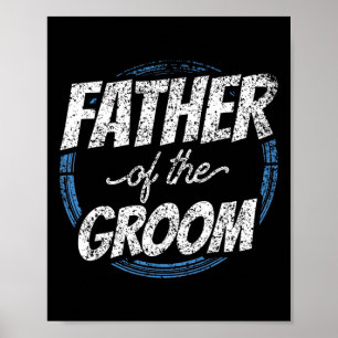 Affiche Père De La Groom Bachelor Party Mariage Papa Papa