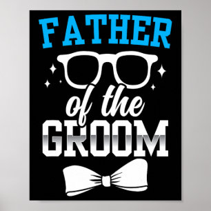 Affiche Père Du Mariage De La Fête Groom Dit Bachelor