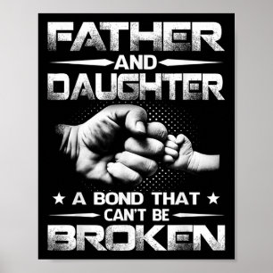 Affiche Père et fille un lien qui ne peut pas être brisé