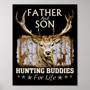 Affiche Père Et Fils Chasse Les Épouses Pour La Vie Chasse