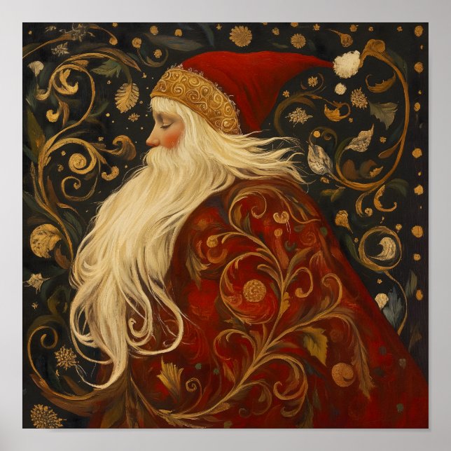 Affiche Père Noël (Devant)