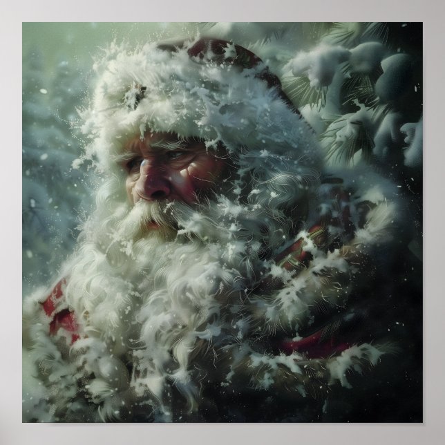 Affiche Père Noël (Devant)