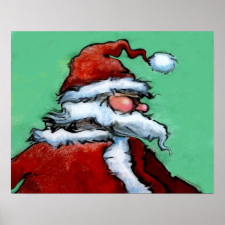 Affiche père Noël