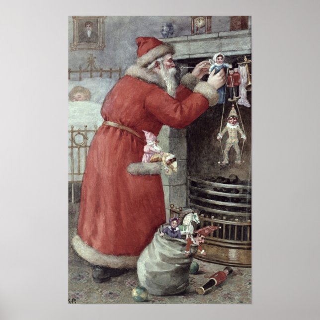 Affiche Père Noël (Devant)