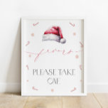 Affiche Père Noël Baby Christmas Baby shower Faveurs Poste<br><div class="desc">Père Noël Baby Christmas Baby shower Favors Poster. Éléments correspondants disponibles.</div>