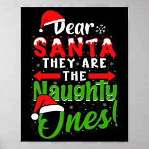 Affiche Père Noël Ce Sont Les Mauvais Noël Drôle