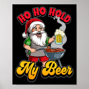 Affiche Père Noël de Noël en juillet