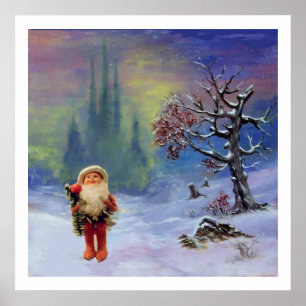 AFFICHE PÈRE NOËL DES GNOMES
