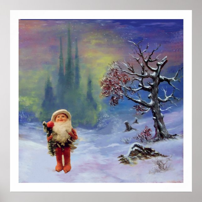 AFFICHE PÈRE NOËL DES GNOMES (Devant)