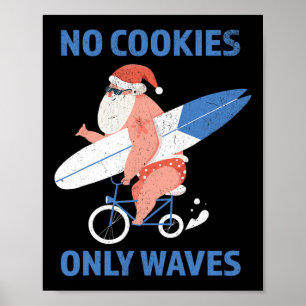 Affiche Père Noël d'été Noël en juillet