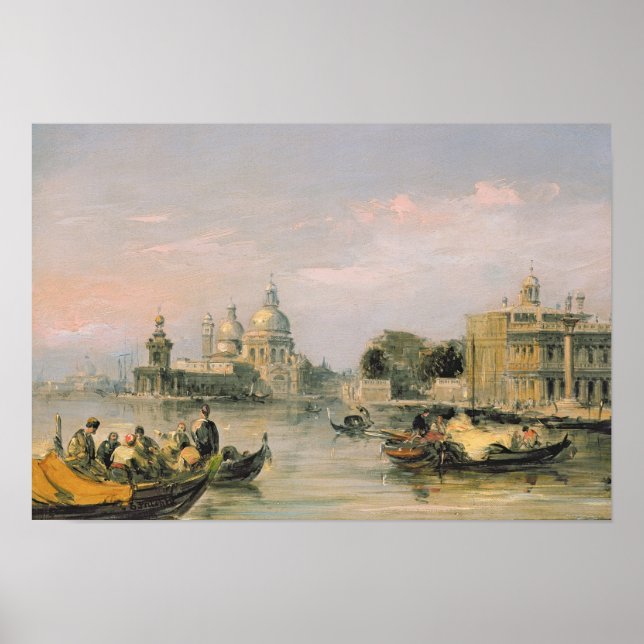 Affiche Père Noël Maria della Salute, Venise, 19ème siècle (Devant)