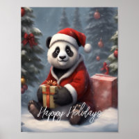 Père Noël Panda Bear