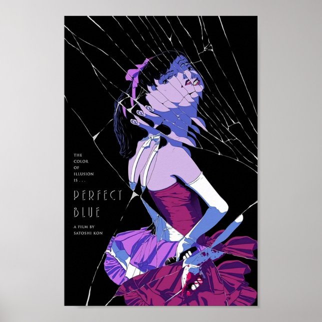 Affiche Perfect Blue 1997 Japonais Movie Art (Devant)