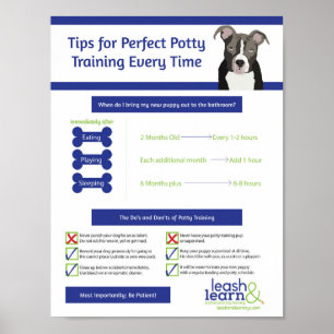 Affiche Perfect Puppy Potty Training