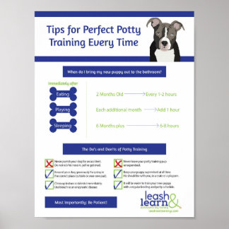 Affiche Perfect Puppy Potty Training