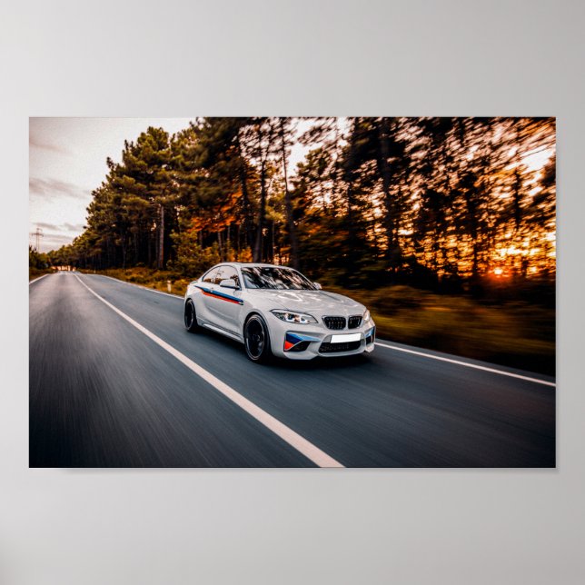 Affiche Performance BMW M2 M (Devant)