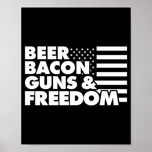 Affiche Performance Hommes Bière Bacon S Et Dom (Devant)