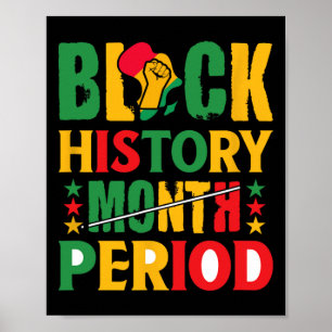 Affiche Période d'histoire noire, Mois de l'histoire noire