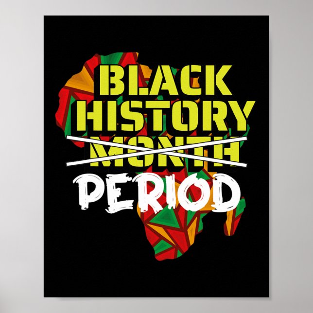 Affiche Période d'histoire noire Mois d'histoire noire 1 (Devant)