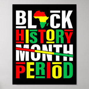 Affiche Période du Mois de l'histoire des Noirs d'Afrique