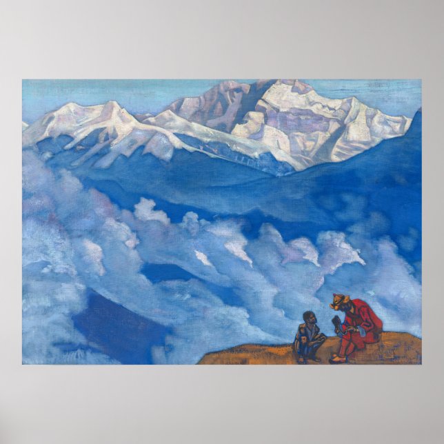 Affiche Perle de la recherche par Nicholas Roerich (Devant)