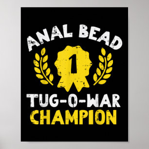 Affiche Perle Tug O Champion De Guerre Drôle Drôle Dire Hu