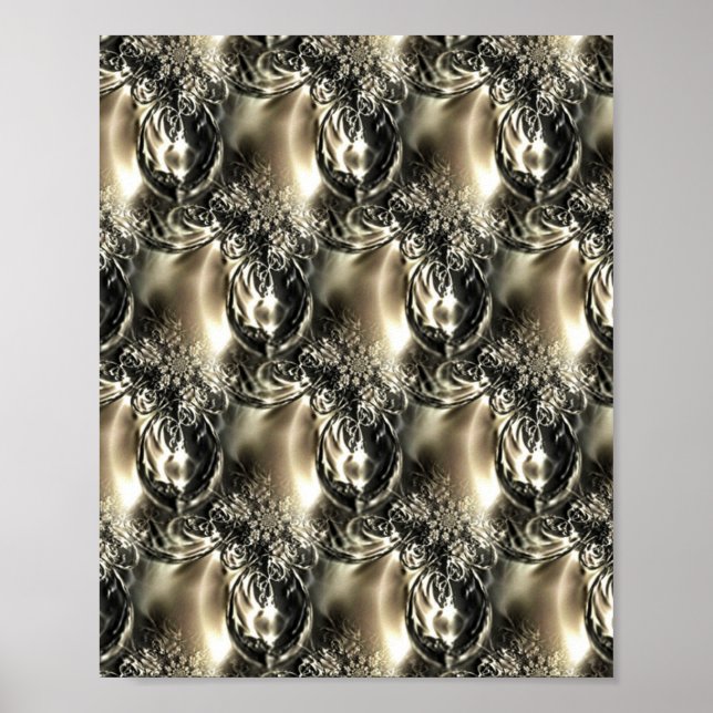 Affiche Perles dorées (Devant)