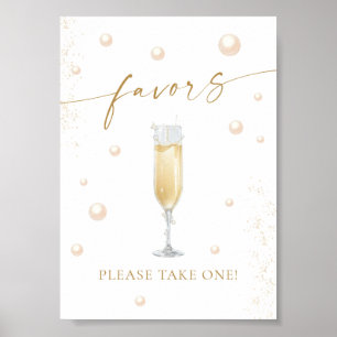 Affiche Perles et poursuites Fête des mariées favorise