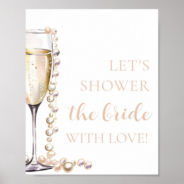 Affiche Perles Pourfendez La Mariée Avec Amour (Devant)