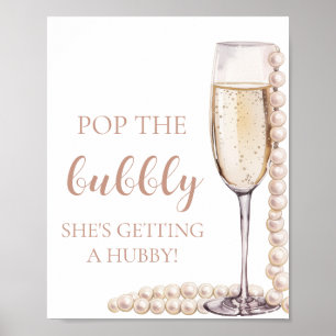Affiche Perles Poursuivre Pop La Bubbly Elle se fait hubby