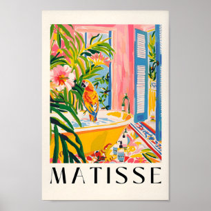 Affiche Perroquet Dans Baignoire Imprimé, Décor Dopamine R