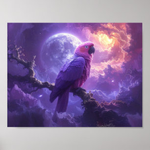 Affiche Perroquet Magique