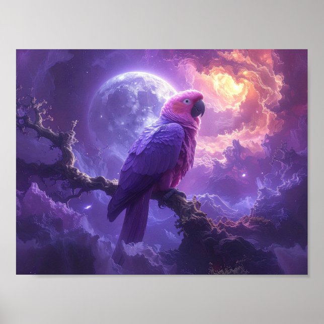 Affiche Perroquet Magique (Devant)