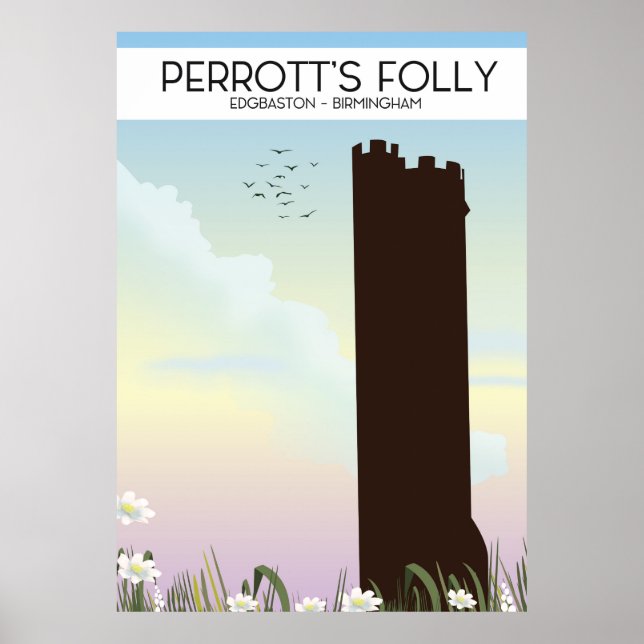 Affiche Perrott's Folly, Edgbaston, Birmingham (Devant)