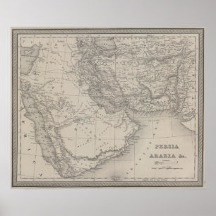 Affiche Perse et l'Arabie