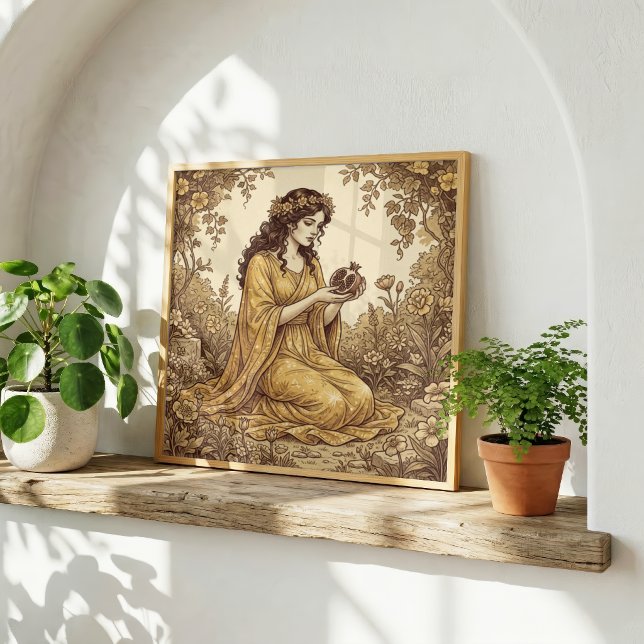 Affiche Perséphone Mythologie grecque (Créateur téléchargé)