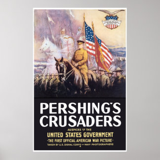 Affiche Pershing's Crusaders — Frontière