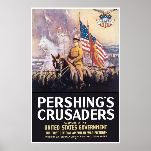Affiche Pershing's Crusaders — Frontière (Devant)
