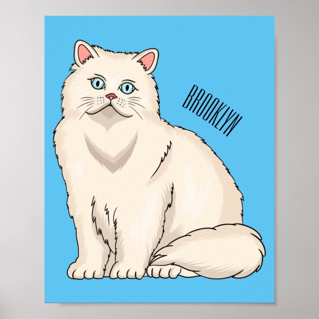 Affiche Persian cat (Devant)